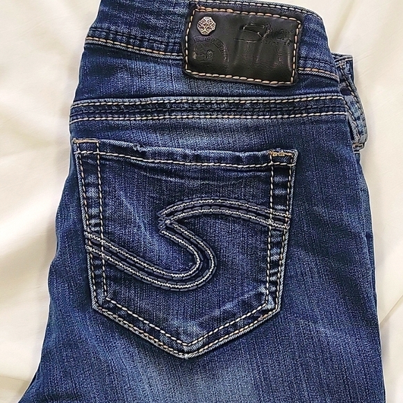 Silver Suki Mid Super Skinny Jeans - Picture 5 of 6